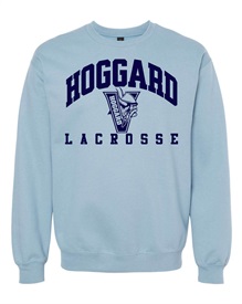 Hoggard Lacrosse Light Blue Soft Style Crewneck - Orders due  Thursday, February 29, 2024